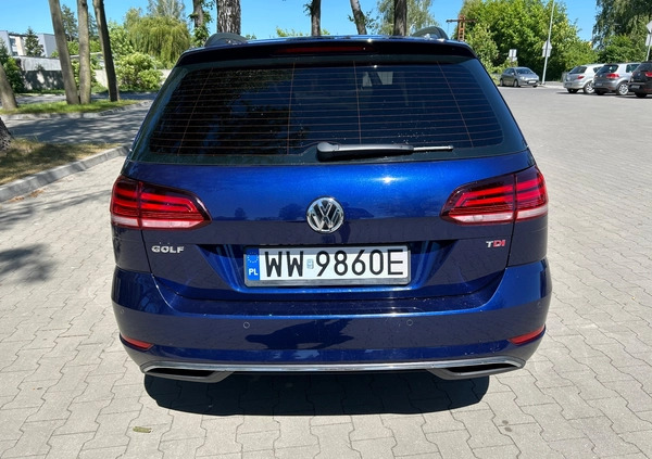 Volkswagen Golf cena 48400 przebieg: 144000, rok produkcji 2017 z Pabianice małe 254